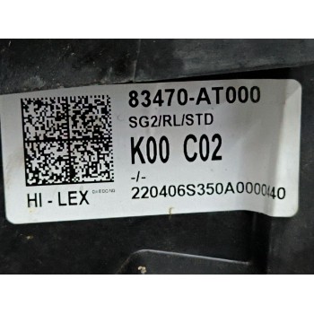 Recambio de elevalunas trasero izquierdo para kia niro ii (sg2) 1.6 gdi plug-in hybrd referencia OEM IAM 83470AT000 83450AT000 