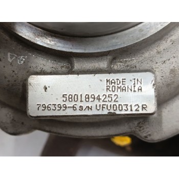 Recambio de turbocompresor para iveco daily vi caja/chasis 35s18, 35c18, 40c18, 50c18, 60c18, 65c18, 70c18 referencia OEM IAM 58