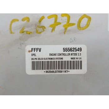Recambio de centralita motor uce para opel astra twin top (2006 - 2012) 1.6 16v referencia OEM IAM 55562549  
