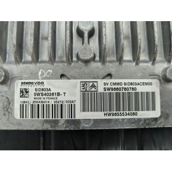 Recambio de centralita motor uce para peugeot 407 (6d_) 2.0 hdi 135 (6drhrh, 6drhre, 6drhrg, 6drhrj) referencia OEM IAM 96607807