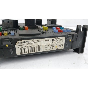 Recambio de caja reles / fusibles para citroën c3 1.4 hdi referencia OEM IAM S118085200J  9652474480