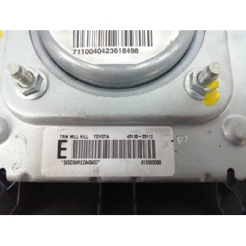 Recambio de airbag delantero izquierdo para toyota avensis berlina (t25) 2.0 turbodiesel cat referencia OEM IAM 4513005112  