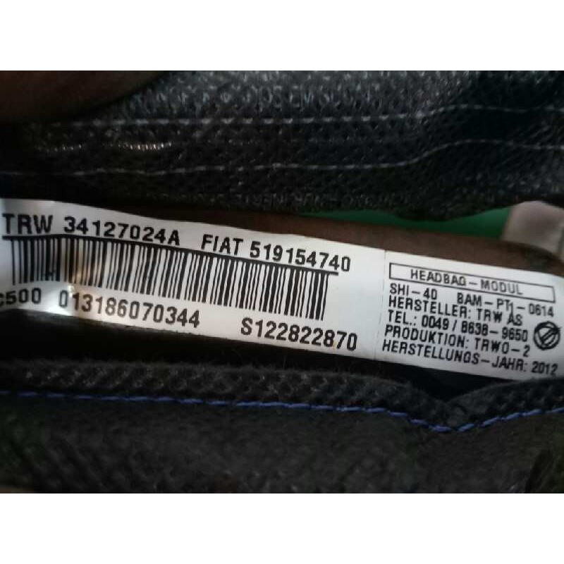 AIRBAG CORTINA DELANTERO DERECHO 34127024A