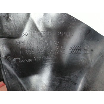 Recambio de disco freno delantero para mercedes-benz vito / mixto furgoneta (w639) 109 cdi (639.601, 639.603, 639.605) referenci