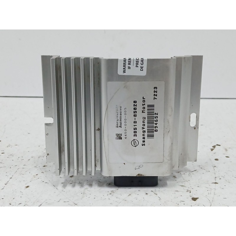 Recambio de centralita motor uce para ssangyong musso (fj) 2.9 td referencia OEM IAM 3851005020  