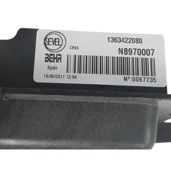 Recambio de electroventilador para fiat ducato furgoneta (250) 100 multijet 2,2 d referencia OEM IAM 1363422080  