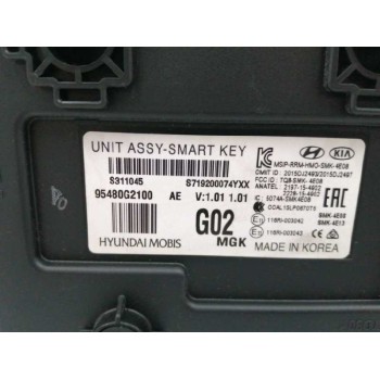 Recambio de modulo electronico para hyundai ioniq tecno hybrid referencia OEM IAM 95480G2100  