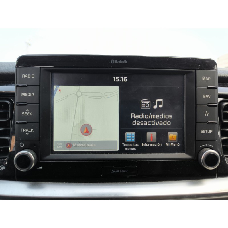 Recambio de pantalla multifuncion para kia stonic (yb) 1.0 t-gdi referencia OEM IAM 96550H8150FHV  
