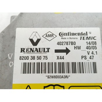 Recambio de centralita airbag para renault trafic ii autobús (jl) 2.0 dci 115 referencia OEM IAM 8200385075  402787B0