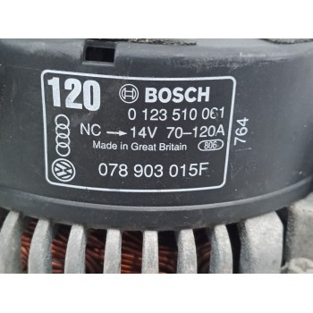 Recambio de alternador para audi a6 berlina (4b2) 2.8 v6 30v referencia OEM IAM 078903015F 120A 0123510061