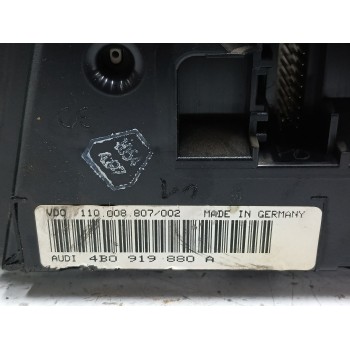 Recambio de cuadro instrumentos para audi a6 berlina (4b2) 2.8 v6 30v referencia OEM IAM 4B0919880A  