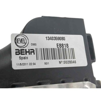 Recambio de radiador agua para fiat ducato furgoneta (250) 100 multijet 2,2 d referencia OEM IAM 1340359080  