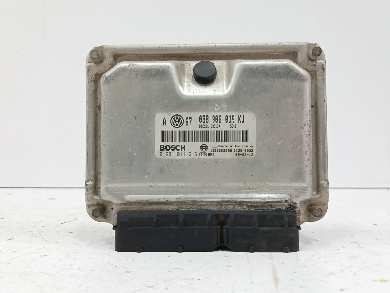 Recambio de centralita motor uce para seat leon (1m1) 1.9 tdi referencia OEM IAM 038906019KJ  0281011216