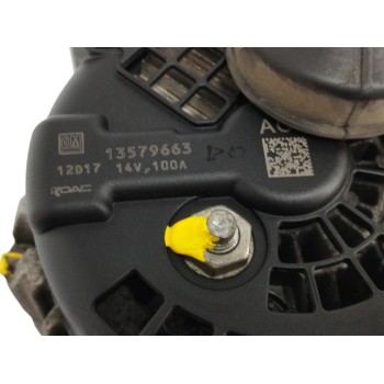 Recambio de alternador para chevrolet aveo 1.4 cat referencia OEM IAM 13579663 100A 