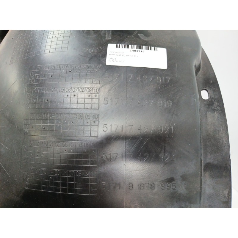 PASO RUEDA DELANTERO IZQUIERDO 51717427919