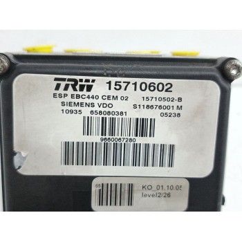 Recambio de abs para peugeot 407 (6d_) 2.0 hdi 135 (6drhrh, 6drhre, 6drhrg, 6drhrj) referencia OEM IAM 15710602 CS5243F017AIO 