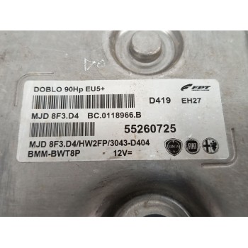 Recambio de centralita motor uce para fiat doblo cargo (263_) 1.3 d multijet referencia OEM IAM 55260725  