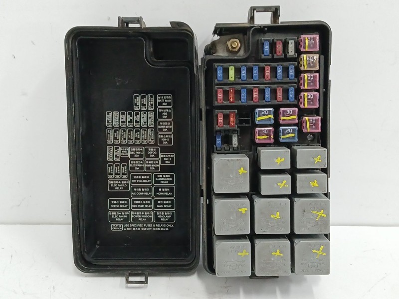Recambio de caja reles / fusibles para chevrolet lacetti (j200) 1.6 referencia OEM IAM 96451746  