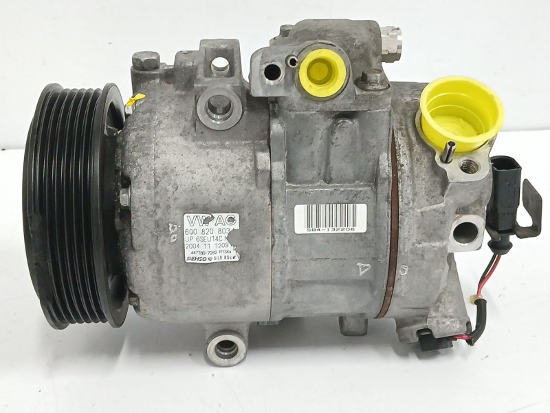 Recambio de compresor aire acondicionado para seat ibiza (6l1) 1.9 tdi referencia OEM IAM 6Q0820803R  