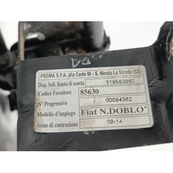 Recambio de soporte rueda repuesto para fiat doblo cargo (263_) 1.3 d multijet referencia OEM IAM 519583860  