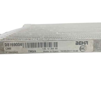 Recambio de condensador / radiador aire acondicionado para fiat ducato furgoneta (250) 100 multijet 2,2 d referencia OEM IAM 136