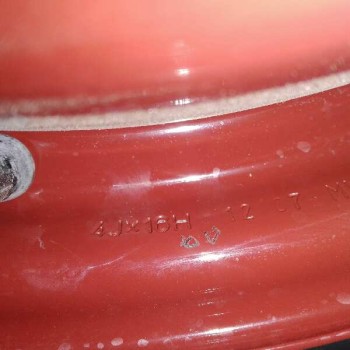 Recambio de neumatico repuesto para suzuki sx4 rw (ey) glx referencia OEM IAM 4321079J0009L 4JX16H ET50 