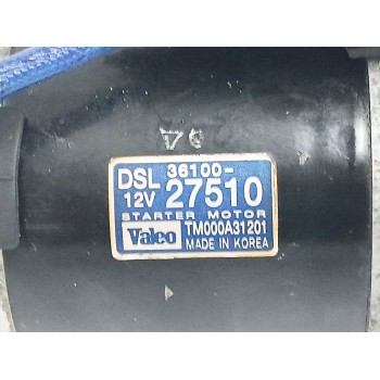 Recambio de motor arranque para hyundai getz (tb) 1.5 crdi referencia OEM IAM 3610027510  