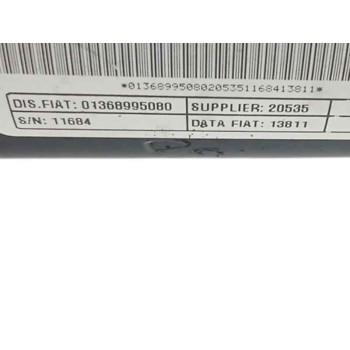 Recambio de cremallera direccion para fiat ducato furgoneta (250) 100 multijet 2,2 d referencia OEM IAM 01368995080  