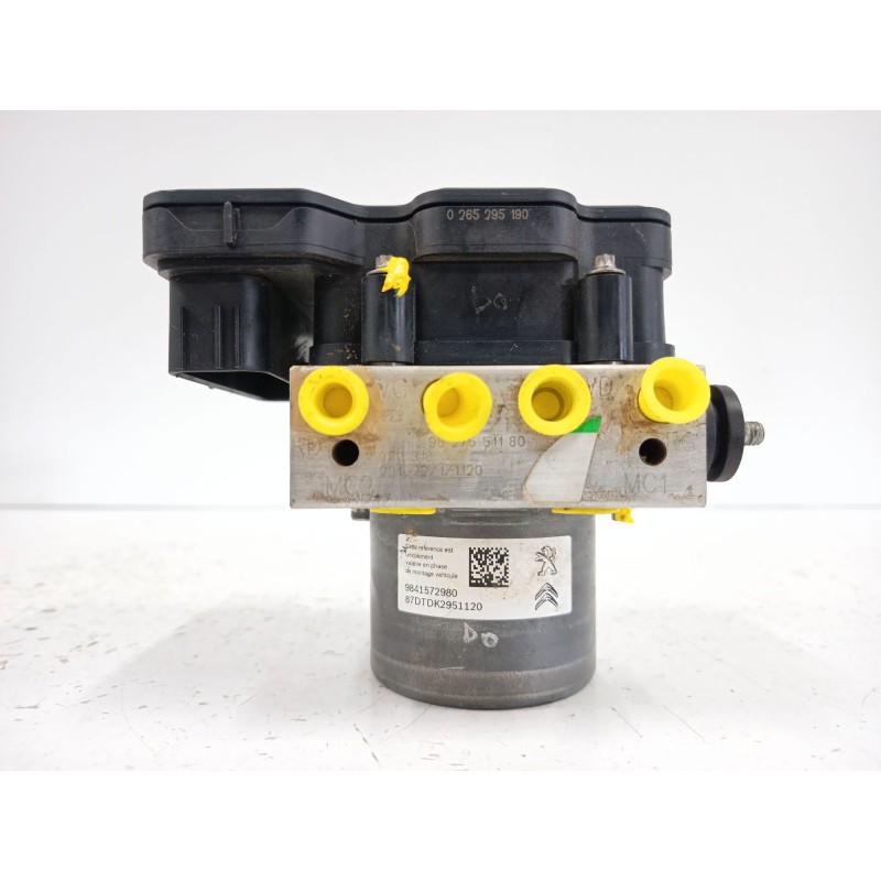 Recambio de abs para citroën jumpy iii furgoneta (v_) 2.0 bluehdi 145 referencia OEM IAM 9841572980 0265295190 9827551180