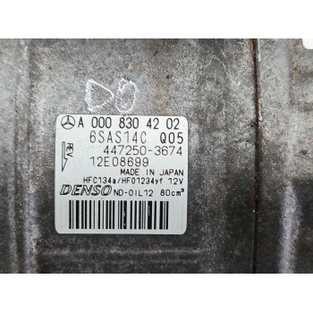 Recambio de compresor aire acondicionado para mercedes-benz clase a (w177) a 200 d (177.012) referencia OEM IAM A0008304202  