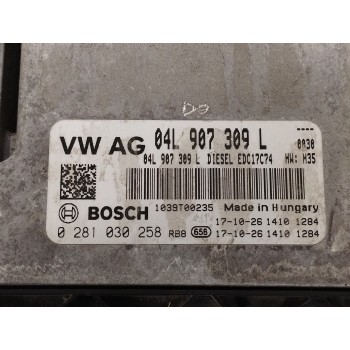 Recambio de centralita motor uce para audi a4 avant (8w5) 2.0 16v tdi referencia OEM IAM 04L907309L 0281030258 