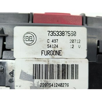Recambio de warning para fiat ducato furgoneta (244_) 2.3 jtd referencia OEM IAM 7353387560  