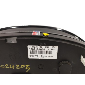 Recambio de cuadro instrumentos para peugeot boxer caja cerr. techo elevado (bat.4035)(333/335)(2007 =>) 2.2 hdi fap cat referen