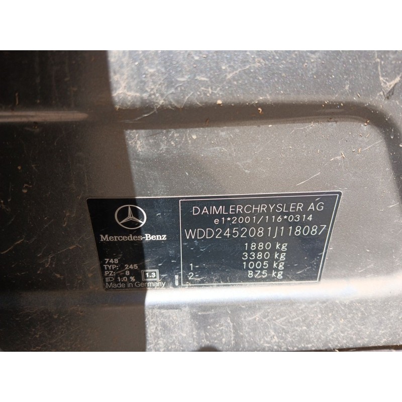 MERCEDES-BENZ CLASE B Sports Tourer (W245) 2006