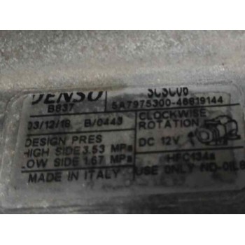 Recambio de compresor aire acondicionado para fiat ducato furgoneta (250) 100 multijet 2,2 d referencia OEM IAM 5A7975300  46819