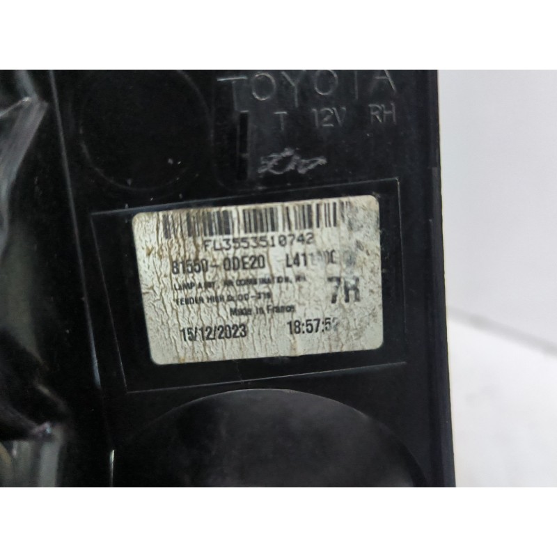 PILOTO TRASERO DERECHO