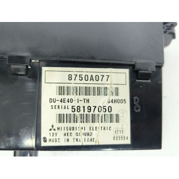 Recambio de pantalla multifuncion para mitsubishi colt vi (z3_a, z2_a) 1.3 (z21a) referencia OEM IAM 8750A077  