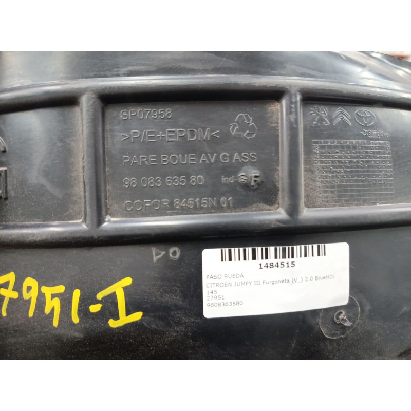 PASO RUEDA DELANTERA IZQUIERDA