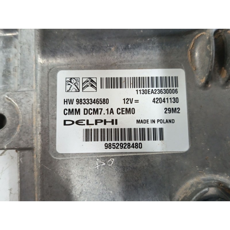 CENTRALITA MOTOR UCE 9852928480