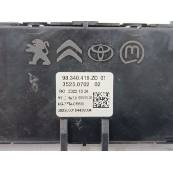 Recambio de mando climatizador para citroën jumpy iii furgoneta (v_) 2.0 bluehdi 145 referencia OEM IAM 98340419ZD  