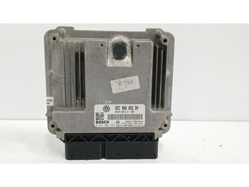 Recambio de centralita motor uce para volkswagen golf v (1k1) 1.6 fsi referencia OEM IAM 03C906056DN  0261S02358