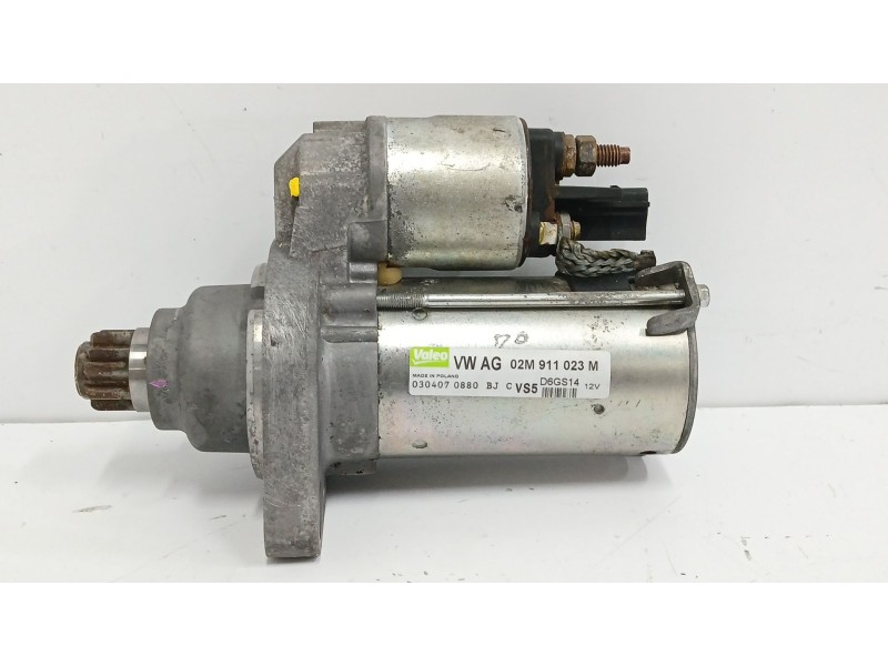 Recambio de motor arranque para volkswagen golf v (1k1) 1.6 fsi referencia OEM IAM 02M911023M  D6GS14