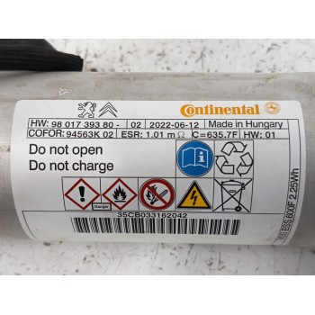 Recambio de modulo electronico para citroën jumpy iii furgoneta (v_) 2.0 bluehdi 145 referencia OEM IAM 9801739380  