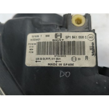 Recambio de faro derecho para seat altea xl (5p5, 5p8) 1.8 tfsi referencia OEM IAM 5P1941008C  
