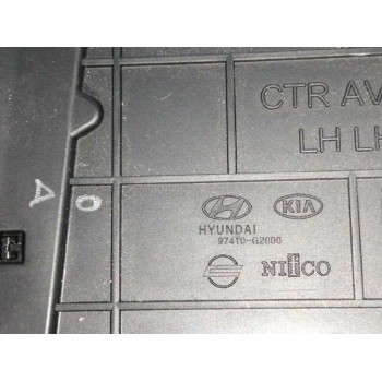 Recambio de rejilla aireadora para hyundai ioniq tecno hybrid referencia OEM IAM 97410G2000 CENTRAL IZQUIERDA 