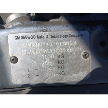 daewoo kalos (klas) del año 2003