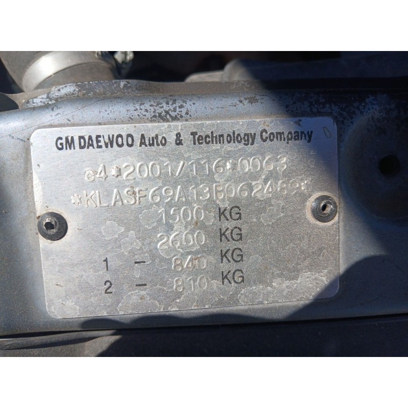 DAEWOO KALOS (KLAS) 2003