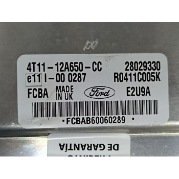 Recambio de centralita motor uce para ford transit connect (p65_, p70_, p80_) 1.8 tdci referencia OEM IAM 4T1112A650CC 28029330 