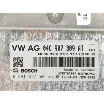 Recambio de centralita motor uce para seat ibiza (kj1) 1.0 tsi referencia OEM IAM 04C907309AT 0261S17501 