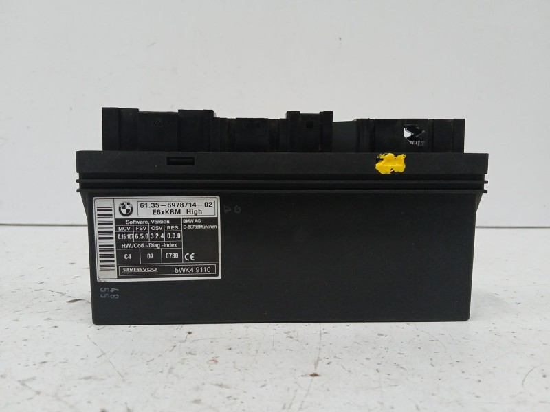 Recambio de modulo electronico para bmw 5 touring (e61) 520 d referencia OEM IAM 61356978714  5WK49110